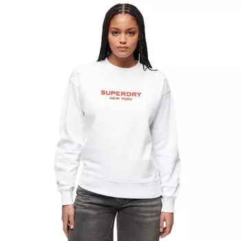 Толстовка Superdry Sport Luxe Loose, белый