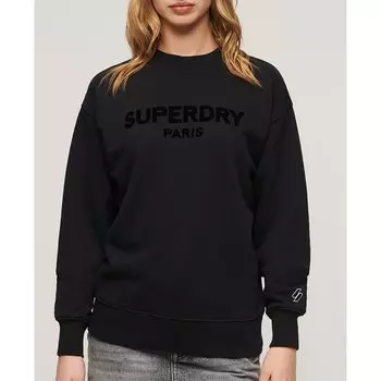 Толстовка Superdry Sport Luxe Loose, черный