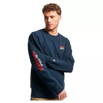 Толстовка Superdry Sportswear Logo Loose, синий