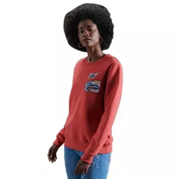 Толстовка Superdry Standard Patch, красный