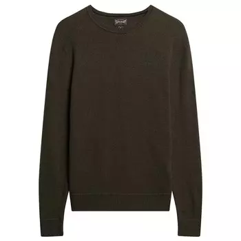 Толстовка Superdry Strickpullover, зеленый