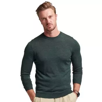 Толстовка Superdry Studios Merino, зеленый