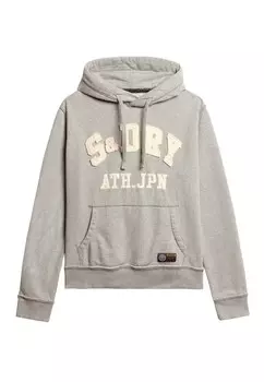 Толстовка Superdry, светло-серый