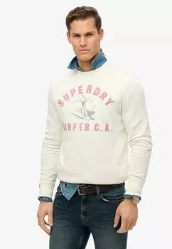 Толстовка Superdry, светло-желтый