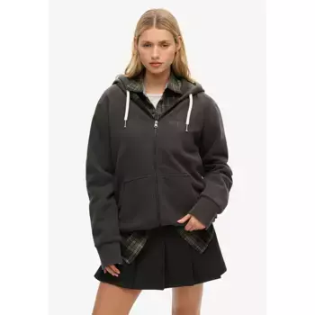 Толстовка Superdry Tattoo Graphic Loose full zip, черный