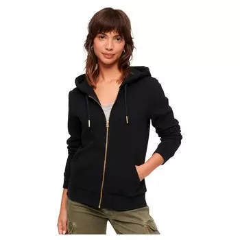 Толстовка Superdry Tattoo Rhinestone Full Zip, черный