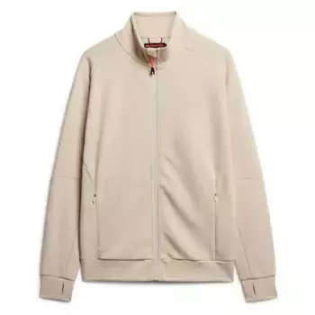 Толстовка Superdry Tech full zip, бежевый
