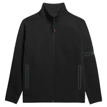 Толстовка Superdry Tech Logo Loose full zip, черный