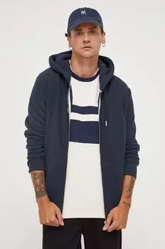 Толстовка Superdry, темно-синий