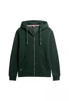 Толстовка Superdry, темно-зеленый
