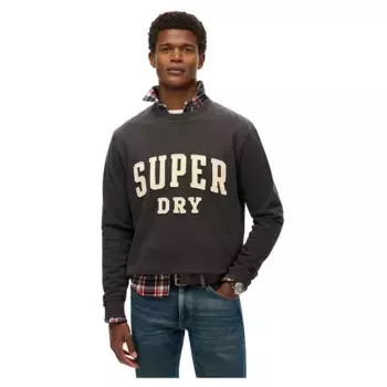 Толстовка Superdry Vintage Athletic, черный