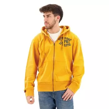 Толстовка Superdry Vintage Athletic Full Zip, желтый