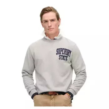 Толстовка Superdry Vintage Athletic, серый