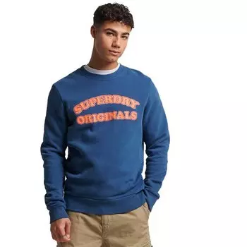 Толстовка Superdry Vintage Cooper Classic Crew, синий