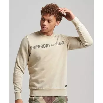Толстовка Superdry Vintage Corp Logo, бежевый