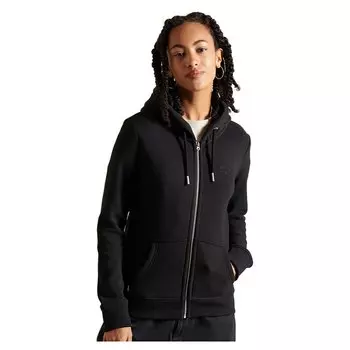 Толстовка Superdry Vintage Logo Embroidered Full Zip, черный