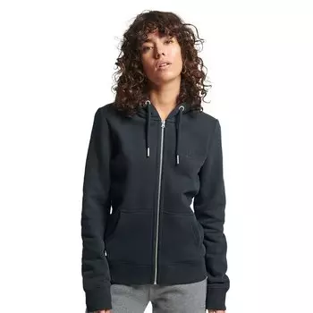 Толстовка Superdry Vintage Logo Embroidered Full Zip, синий