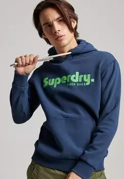 Толстовка Superdry Vintage Terrain Classic, темно-синий