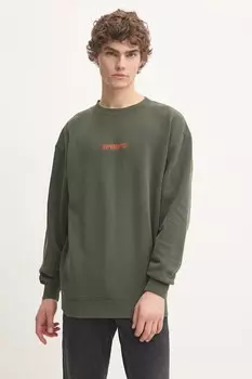 Толстовка Superdry, зеленый