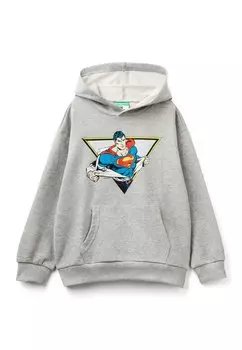 Толстовка SUPERMAN DC COMICS United Colors of Benetton, цвет grey