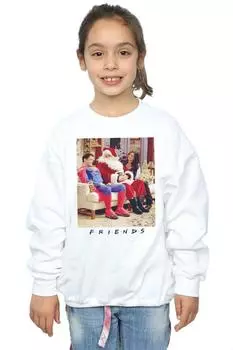 Толстовка Супермен и Санта Friends, белый