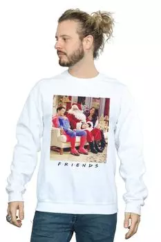 Толстовка Супермен и Санта Friends, белый