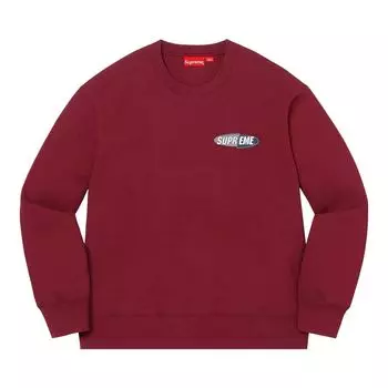 Толстовка Supreme 212 Crewneck Cardinal, красный