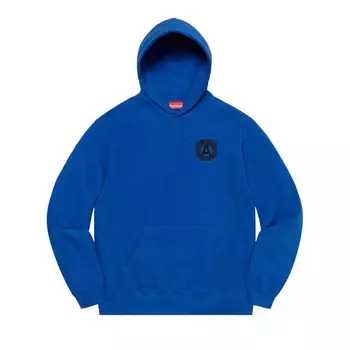 Толстовка Supreme Anti Hooded Sweatshirt Royal, синий