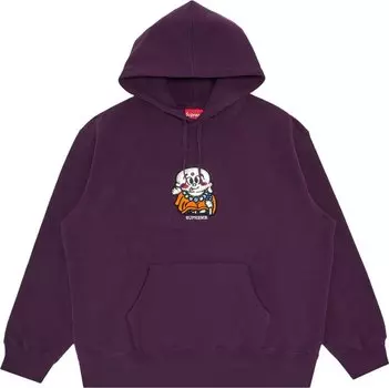 Толстовка Supreme AOI Buddha Hooded Sweatshirt 'Eggplant', фиолетовый