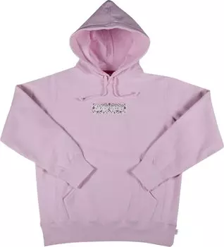 Толстовка Supreme Bandana Box Logo Hooded Sweatshirt 'Pink', розовый