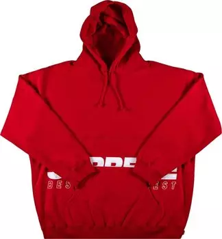 Толстовка Supreme Best Of The Best Hooded Sweatshirt 'Red', красный