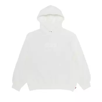 Толстовка Supreme Box Logo Hooded 'White', белый