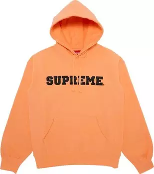 Толстовка Supreme Collegiate Hooded 'Peach', оранжевый