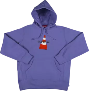 Толстовка Supreme Cone Hooded Sweatshirt 'Violet', фиолетовый