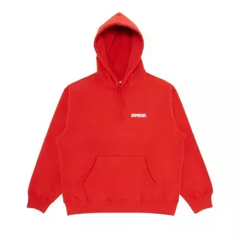 Толстовка Supreme Crown Hooded 'Burnt Red', красный