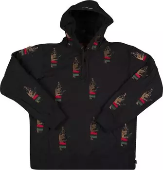 Толстовка Supreme Dead Prez RBG Embroidered Hooded Sweatshirt 'Black', черный