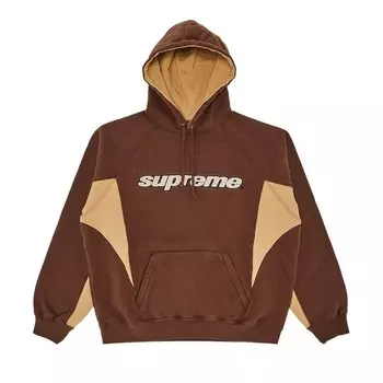 Толстовка Supreme Division Hooded Sweatshirt Brown, коричневый