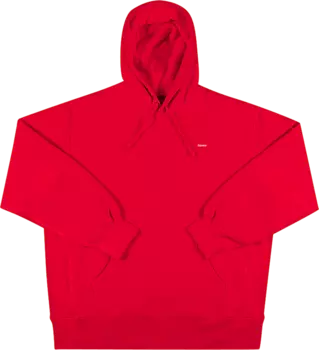 Толстовка Supreme Enamel Small Box Hooded Sweatshirt 'Red', красный