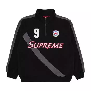 Толстовка Supreme Equip Half Zip Sweatshirt, черный