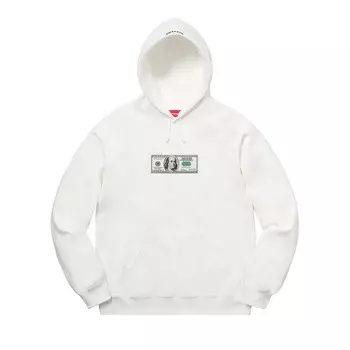 Толстовка Supreme Franklin Hooded Sweatshirt White, белый