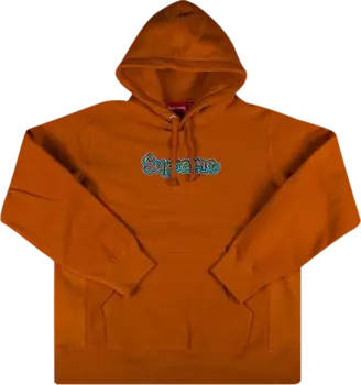 Толстовка Supreme Gonz Logo Hooded Sweatshirt 'Brown', коричневый