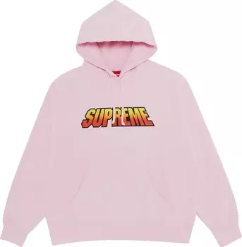 Толстовка Supreme Gradient Hooded 'Light Pink', розовый