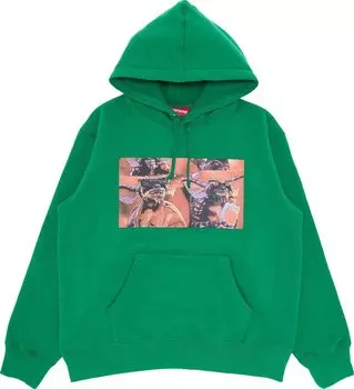 Толстовка Supreme Gremlins Hooded Sweatshirt 'Green', зеленый