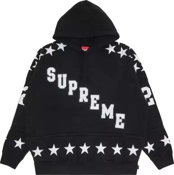 Толстовка Supreme Hockey Hooded Sweatshirt 'Black', черный