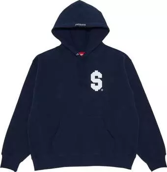 Толстовка Supreme $ Hooded 'Navy', синий
