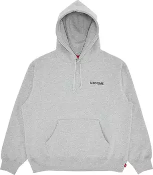 Толстовка Supreme Immortal Hooded 'Heather Grey', серый
