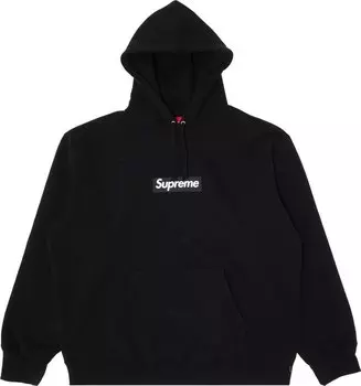 Толстовка Supreme LA Box Logo Hooded Sweatshirt 'Black', черный