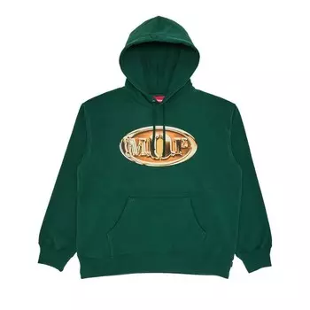 Толстовка Supreme M.O.P. Hooded Sweatshirt Dark Green, зеленый