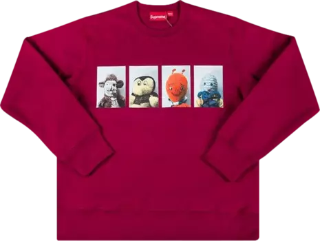 Толстовка Supreme Mike Kelley Ahh...Youth! Crewneck Sweatshirt 'Magenta', фиолетовый