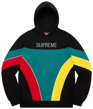 Толстовка Supreme Milan Hooded Sweatshirt 'Black', черный